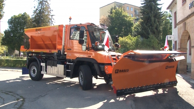 Nové auto na údržbu zimných ciest